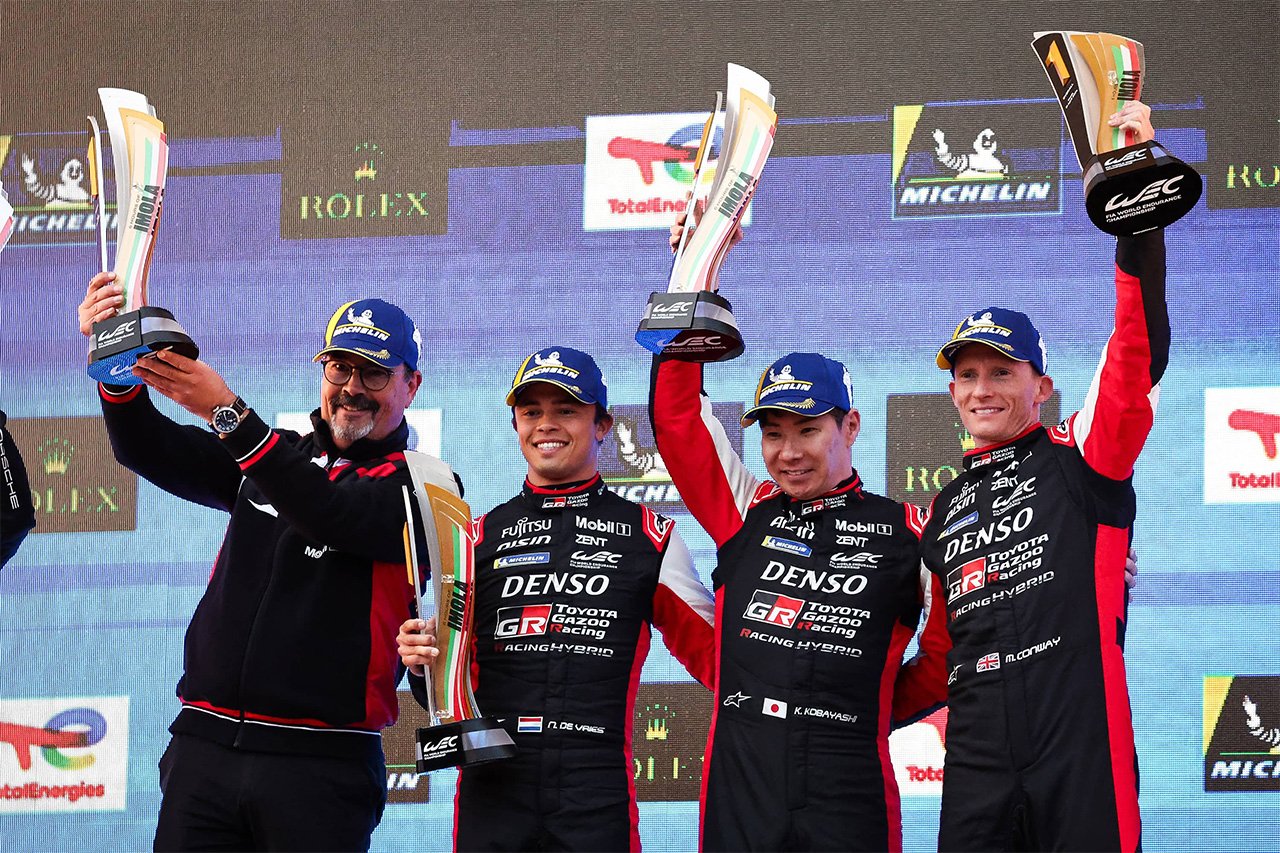 WEC 第2戦 イモラ6時間 決勝:トヨタ7号車が今季初勝利