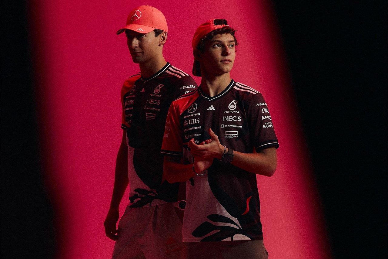 メルセデスF1、アディダスとの初コレクションをマイアミGPで発表