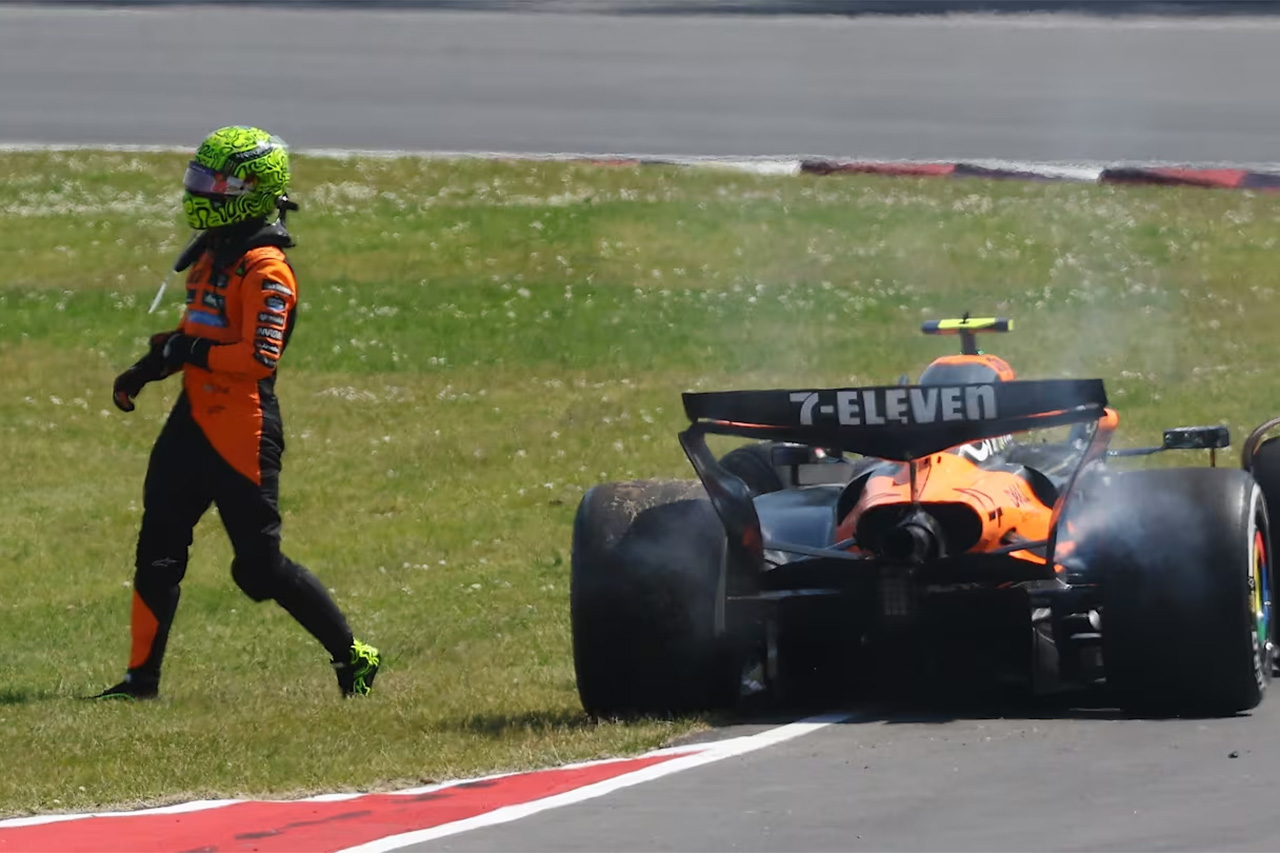 ランド・ノリス F1カナダGPのマクラーレン同士討ちを謝罪「自分がバカだった」